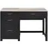 Castro Lift Top Office Desk - Black, Weathered Oak