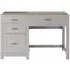 Castro Lift Top Office Desk - Grey, Weathered Oak