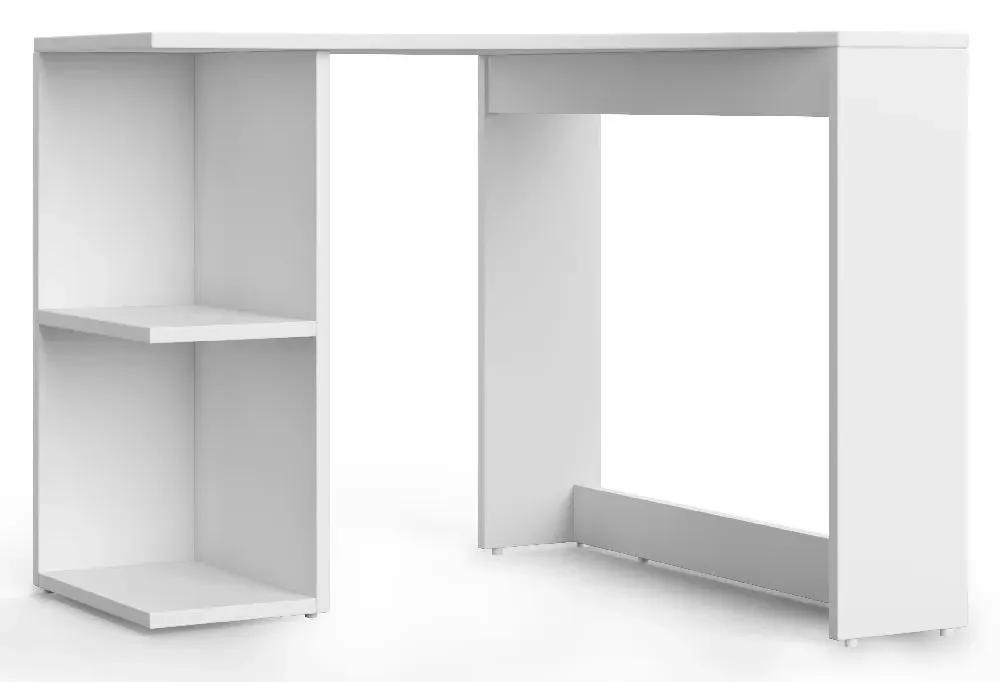 Cecil Corner Home Office Desk - White