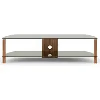 Ceiba 150cm TV Stand - Walnut, Glass
