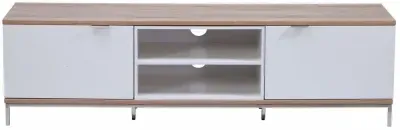 Chaves 160cm TV Cabinet - White, Oak image