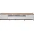 Chaves 200cm TV Cabinet - White, Oak