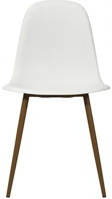 Cottle Dining Chair Set of 2 - White, Plastic image