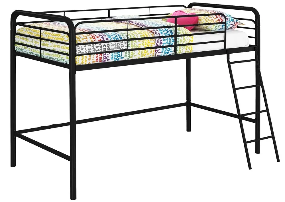 Creek Single over Single Bunk Bed - Black