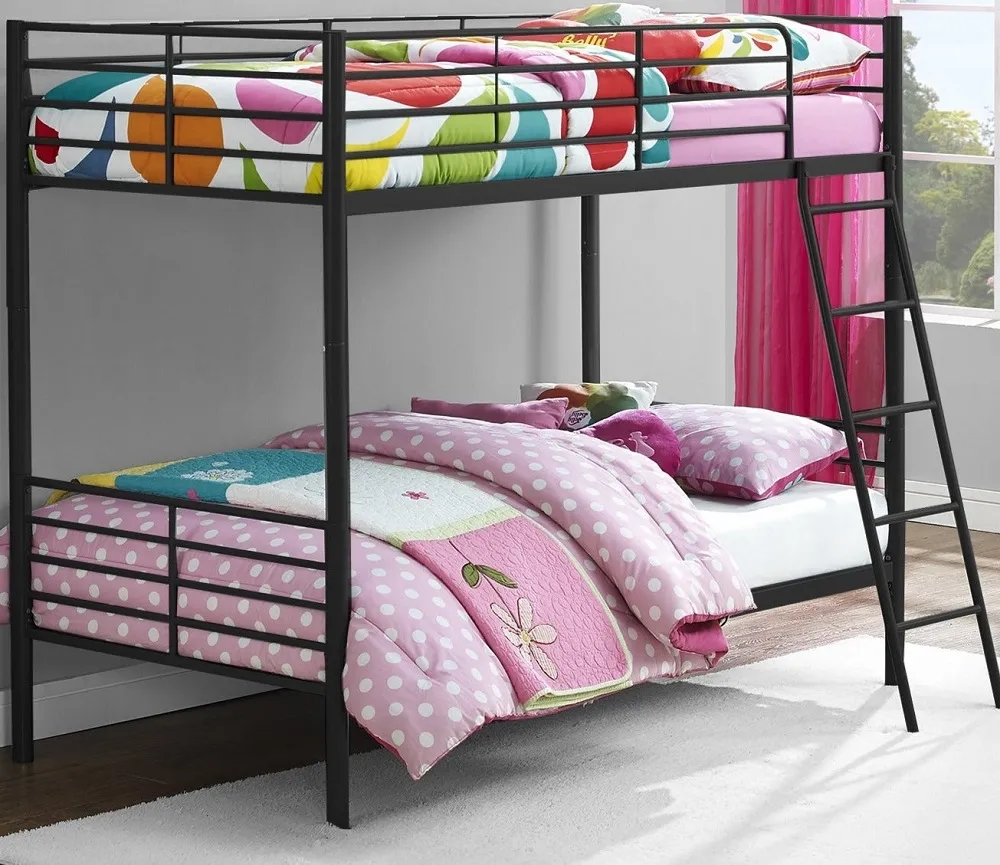 Creek Single over Single Bunk Bed - Black