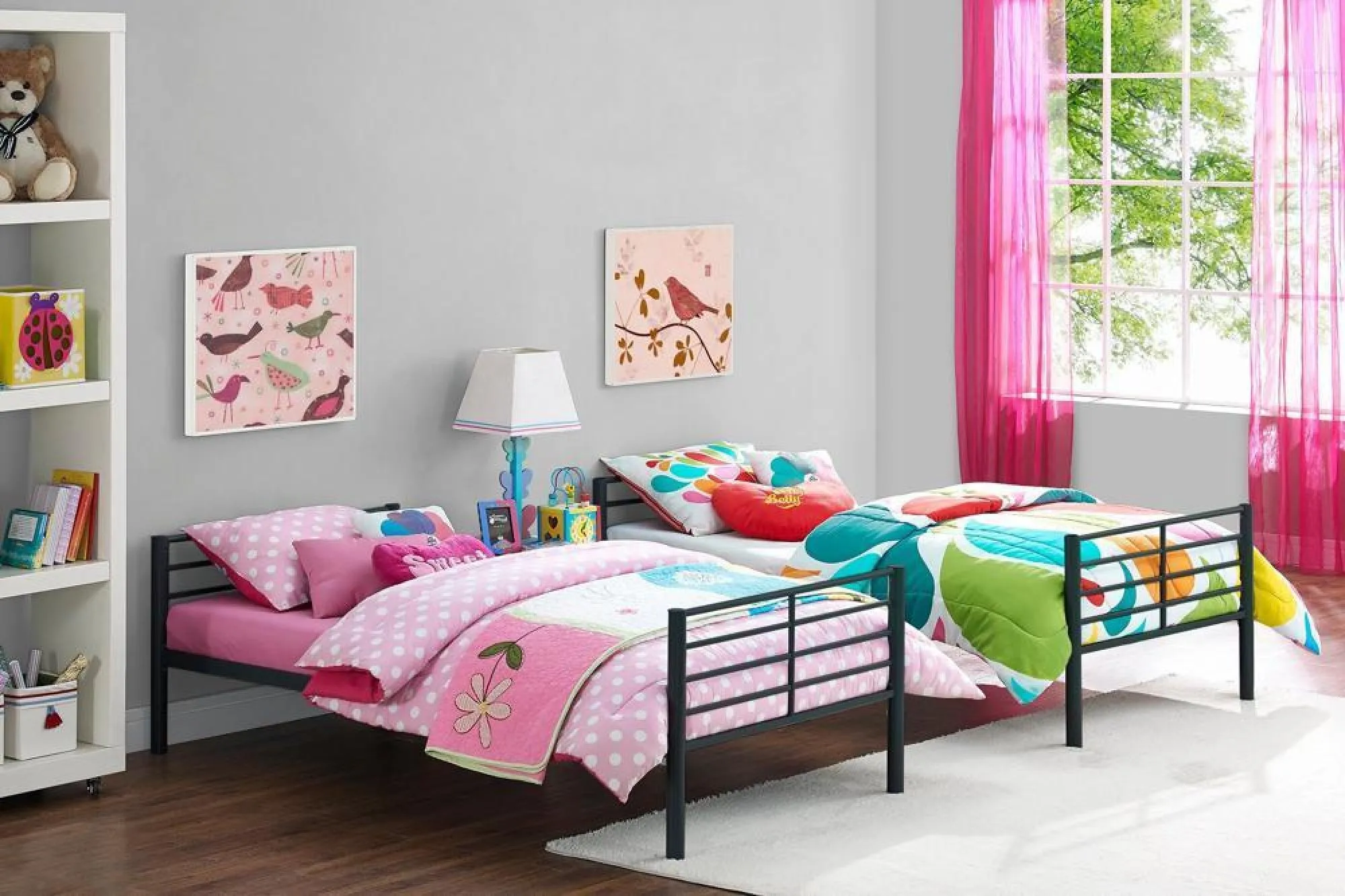 Creek Single over Single Bunk Bed - Black