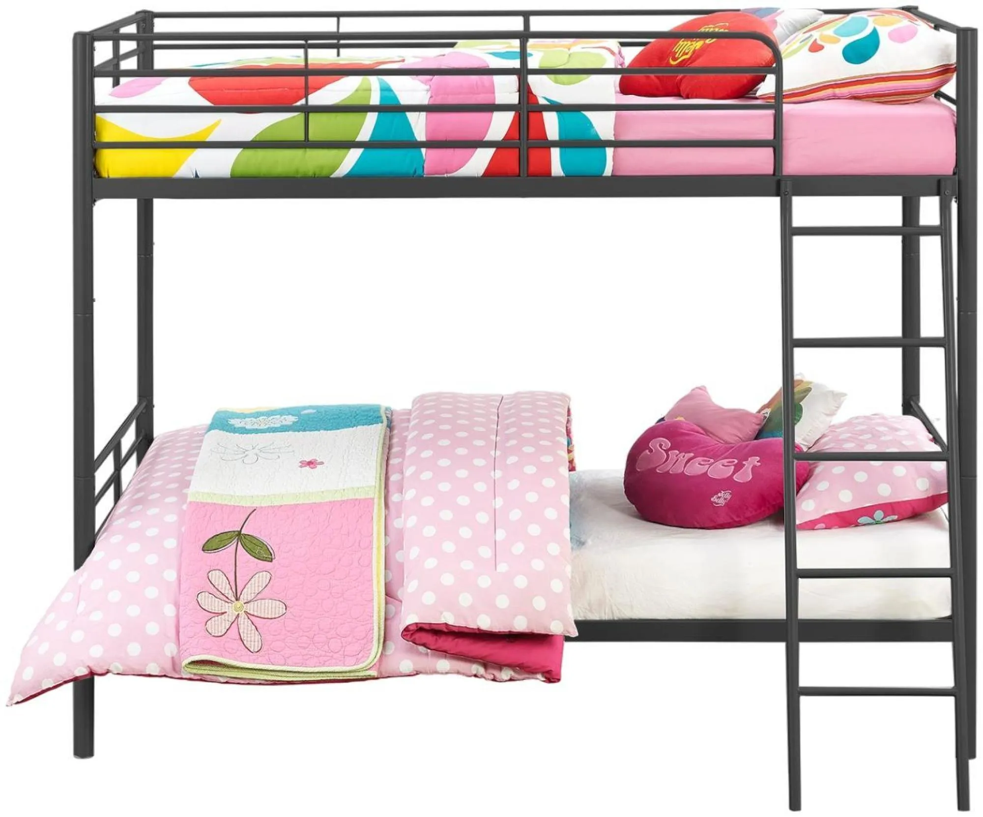 Creek Single over Single Bunk Bed - Black