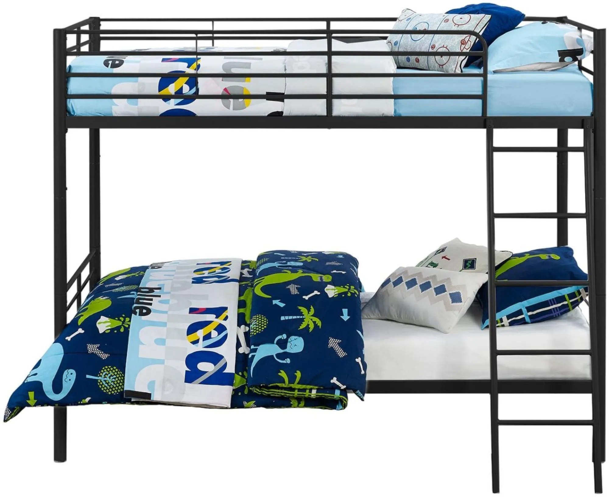 Creek Single over Single Bunk Bed - Black