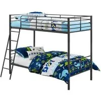 Creek Single over Single Bunk Bed - Black