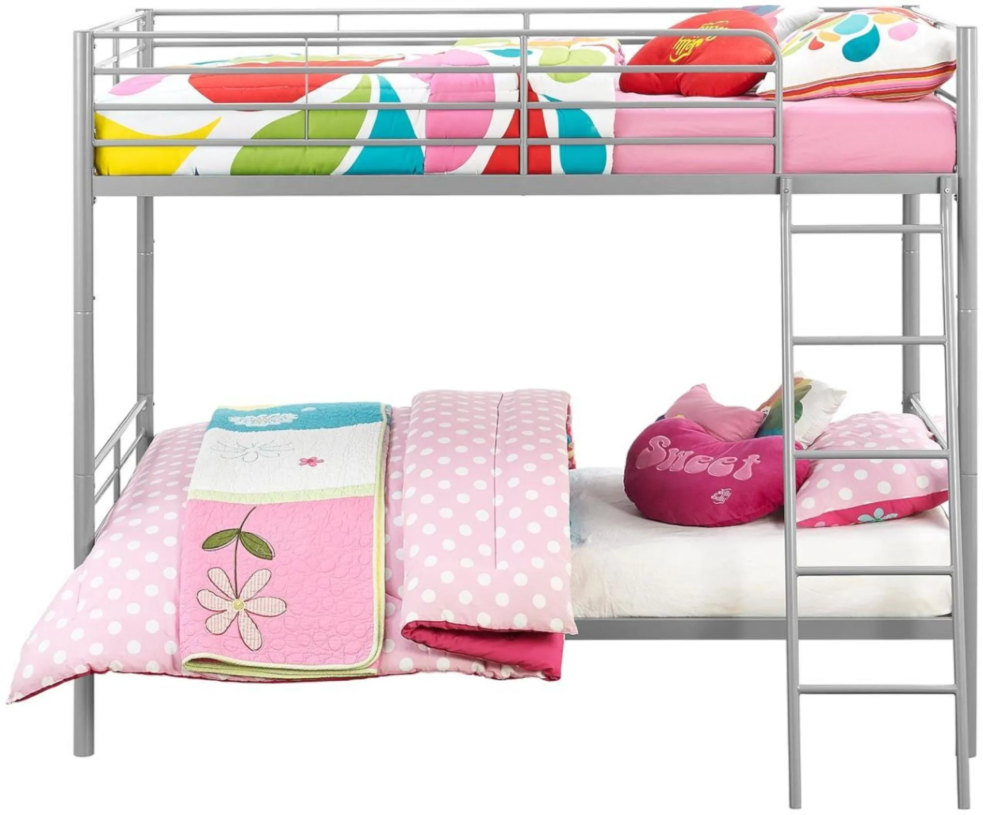 Creek Single over Single Bunk Bed - Grey