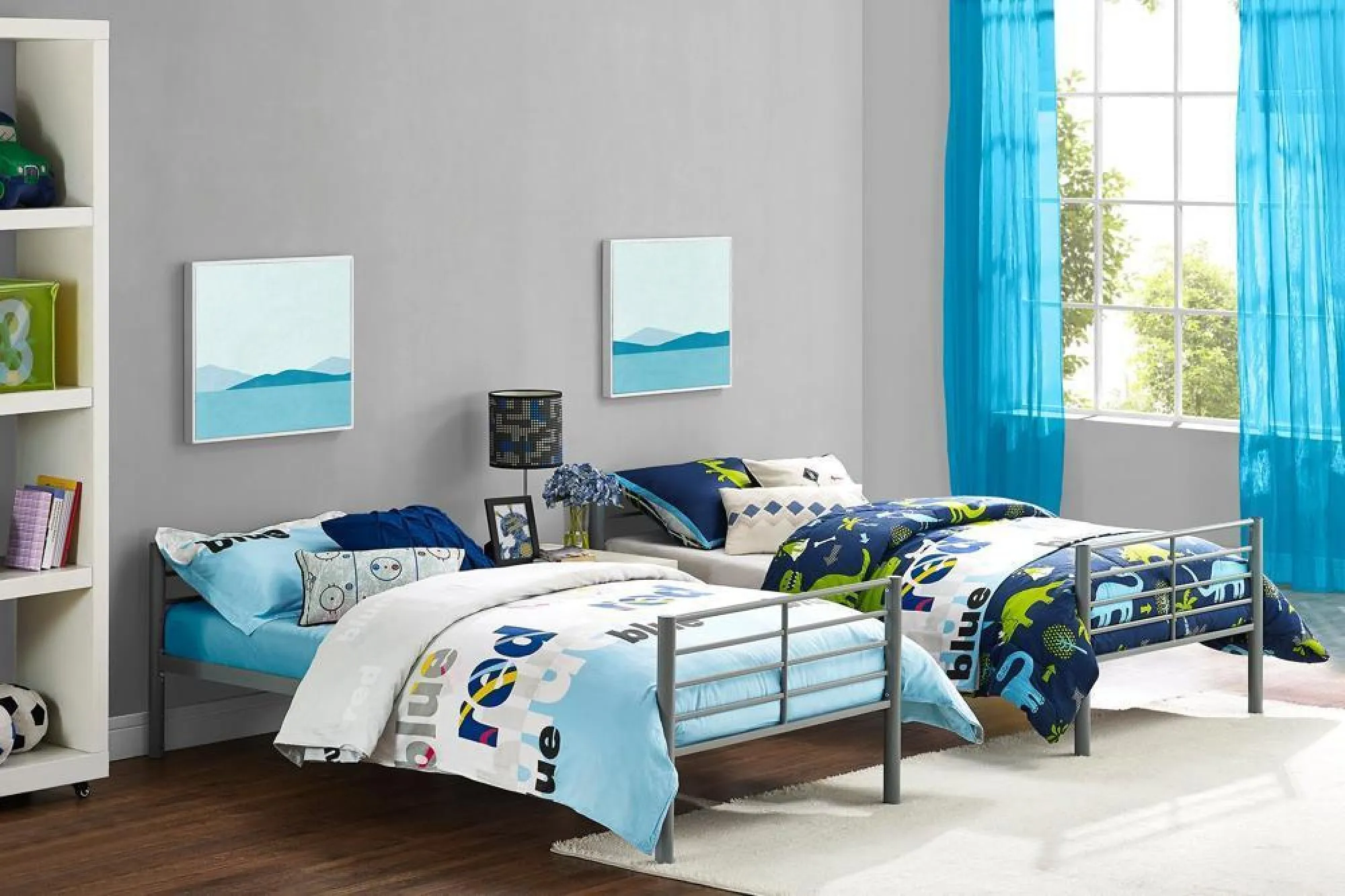 Creek Single over Single Bunk Bed - Grey