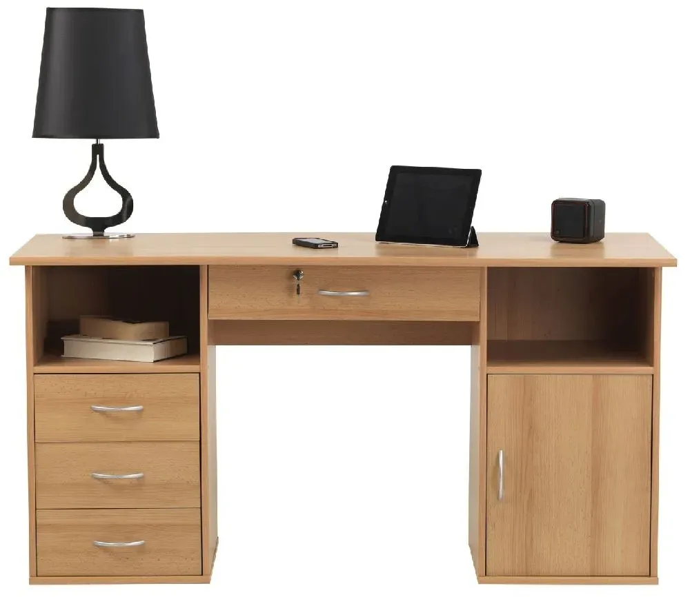 Dale Computer Desk - Beech