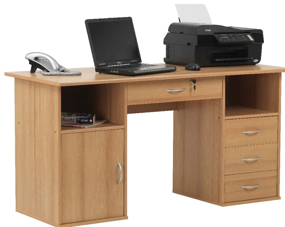 Dale Computer Desk - Beech