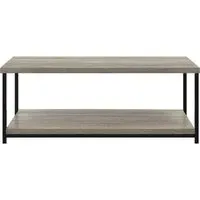 Elliott Coffee Table - Distressed Grey Oak