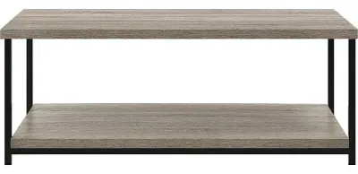 Elliott Coffee Table - Distressed Grey Oak
