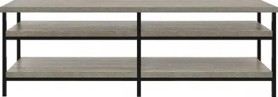 Elliott TV Stand - Distressed Grey Oak