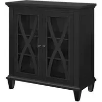 Ellis Accent Cabinet - Black