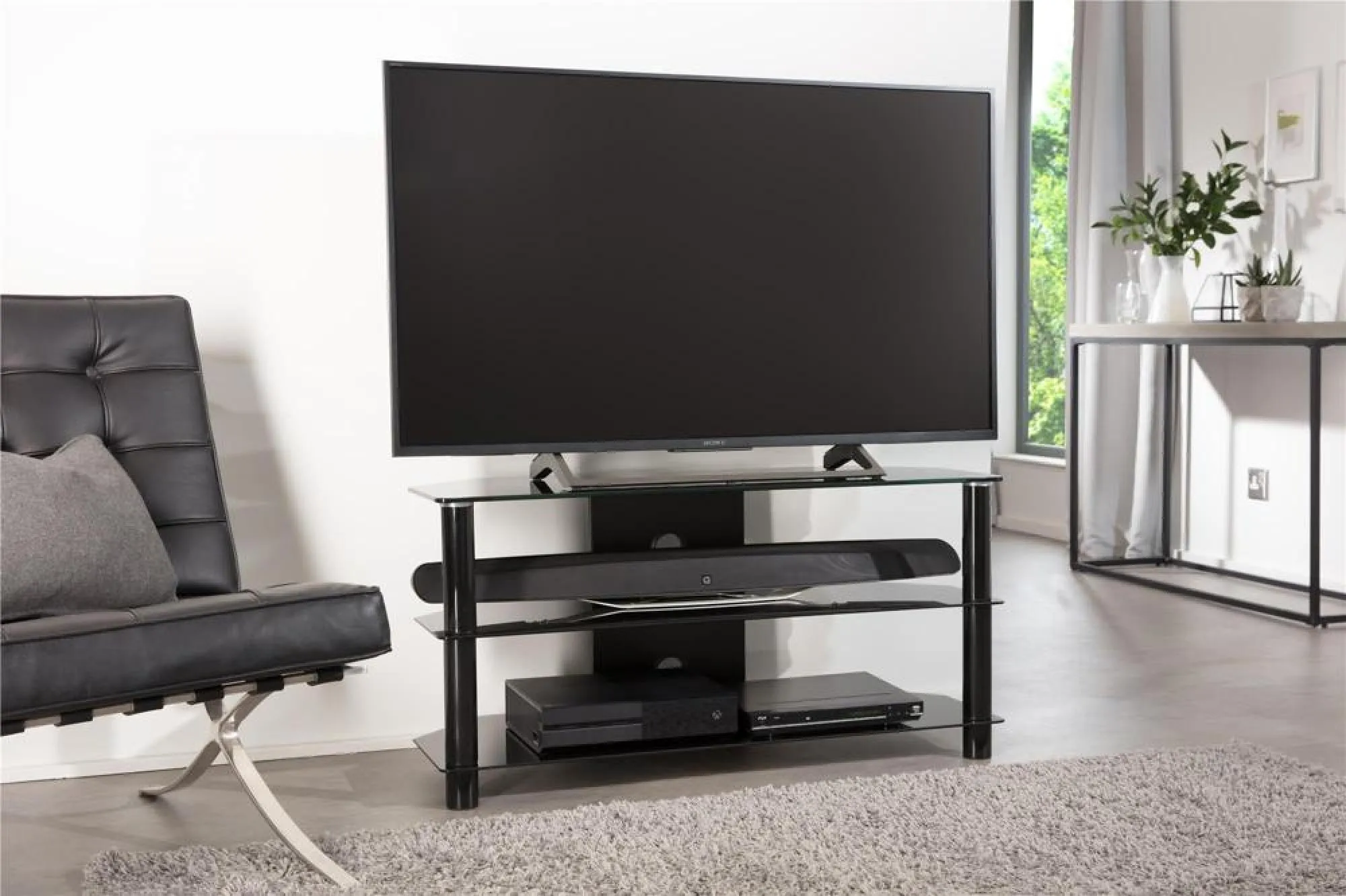 Estill 120cm TV Stand - Black