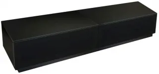 Evans 170cm TV Cabinet - Black, High Gloss image