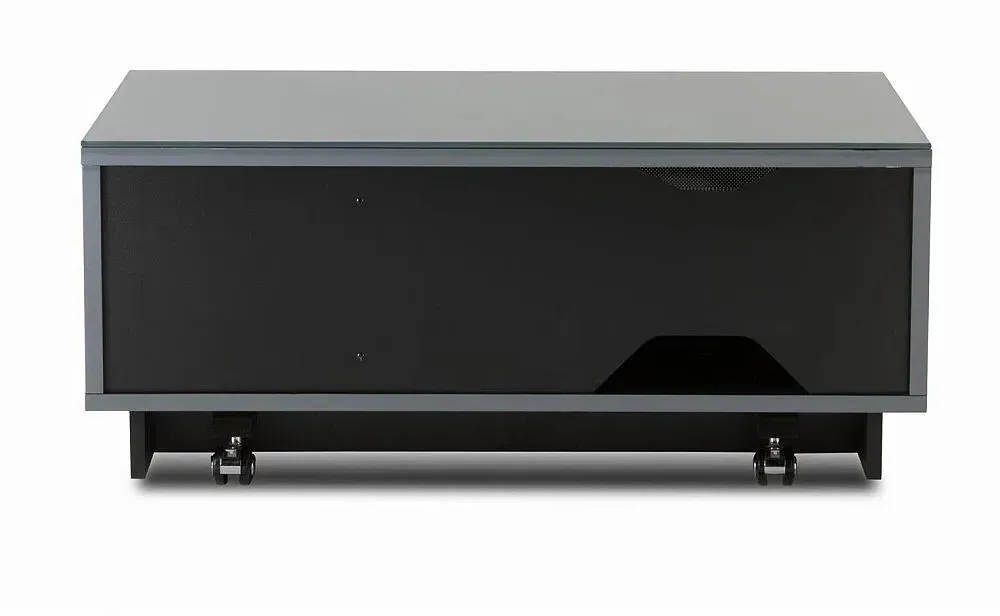 Evans High Gloss TV Cabinet - Black