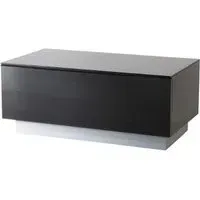 Evans High Gloss TV Cabinet - Black