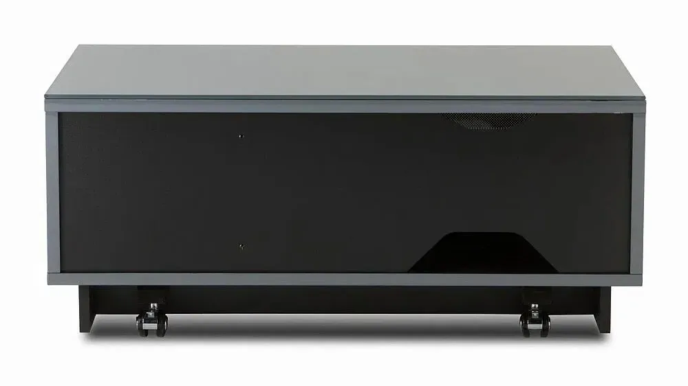 Evans High Gloss TV Cabinet - Grey