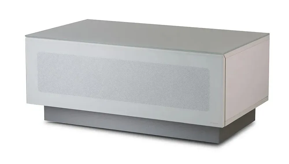 Evans High Gloss TV Cabinet - White