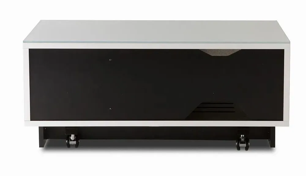 Evans High Gloss TV Cabinet - White