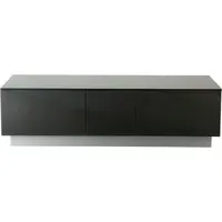 Evans Tall 125cm TV Cabinet - Black