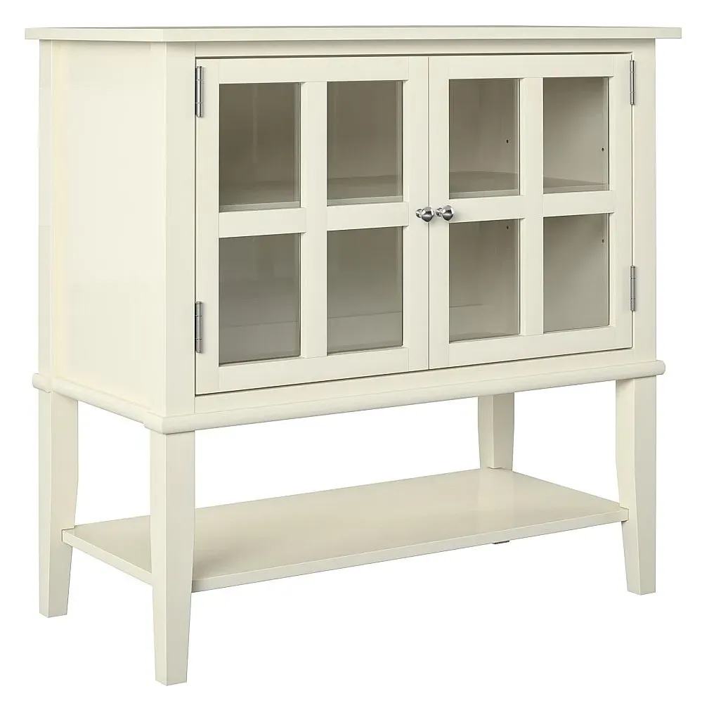 Franklin 2 Door Storage Cabinet - White