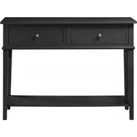 Franklin 2 Drawer Console Table - Black
