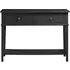Franklin 2 Drawer Console Table - Black