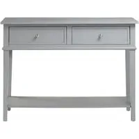 Franklin 2 Drawer Console Table - Grey