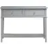 Franklin 2 Drawer Console Table - Grey