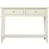 Franklin 2 Drawer Console Table - White