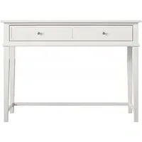Franklin 2 Drawer Writing Desk - White