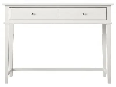 Franklin 2 Drawer Writing Desk - White