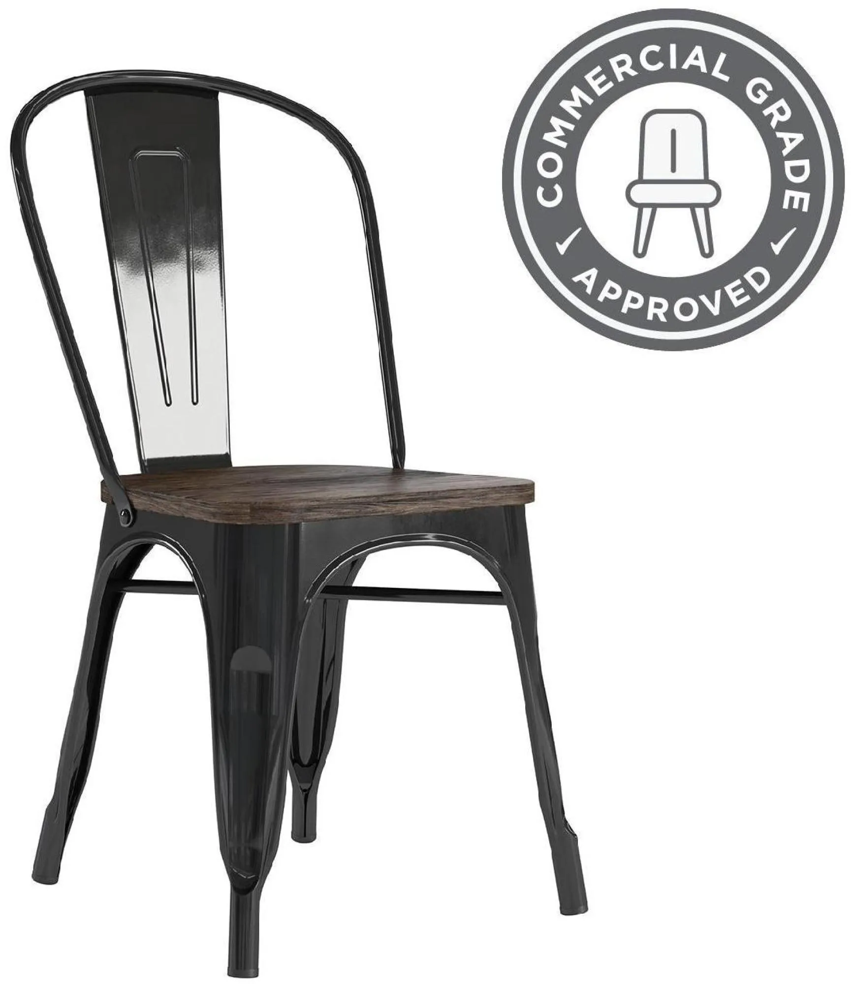 Frio Fusion Dining Chair - Black