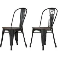 Frio Fusion Dining Chair - Black