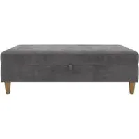 Harford Storage Ottoman Bench - Grey, Chenille
