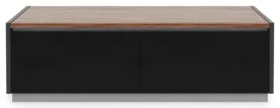 Horry 120cm TV Cabinet with Reversible Top - Oak, Walnut image