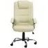 Hudson Office Chair - Cream, Leather