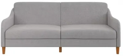 Jack 2-Seater Sofa Bed with Sprung Base - Light Grey, Linen