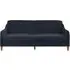 Jack 2-Seater Sofa Bed with Sprung Base - Navy Blue, Linen