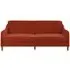 Jack 2-Seater Sofa Bed with Sprung Base - Orange, Linen