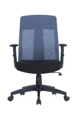 Leake Mesh Operator Chair with Arms - Grey