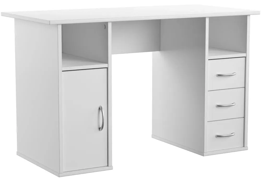 Mary Student Desk - White