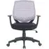 Meigs Task Operator Chair with Arms - Grey, Fabric