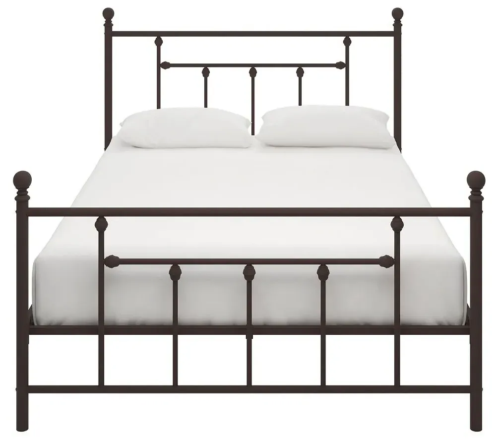 Melton Metal Bed Frame - Bronze