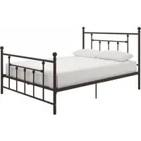 Melton Metal Bed Frame - Bronze